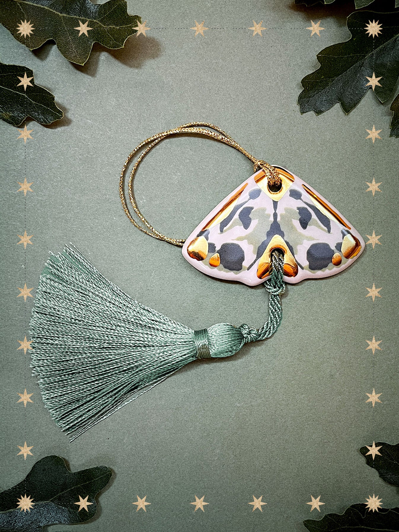 Dappled Emerald Moth