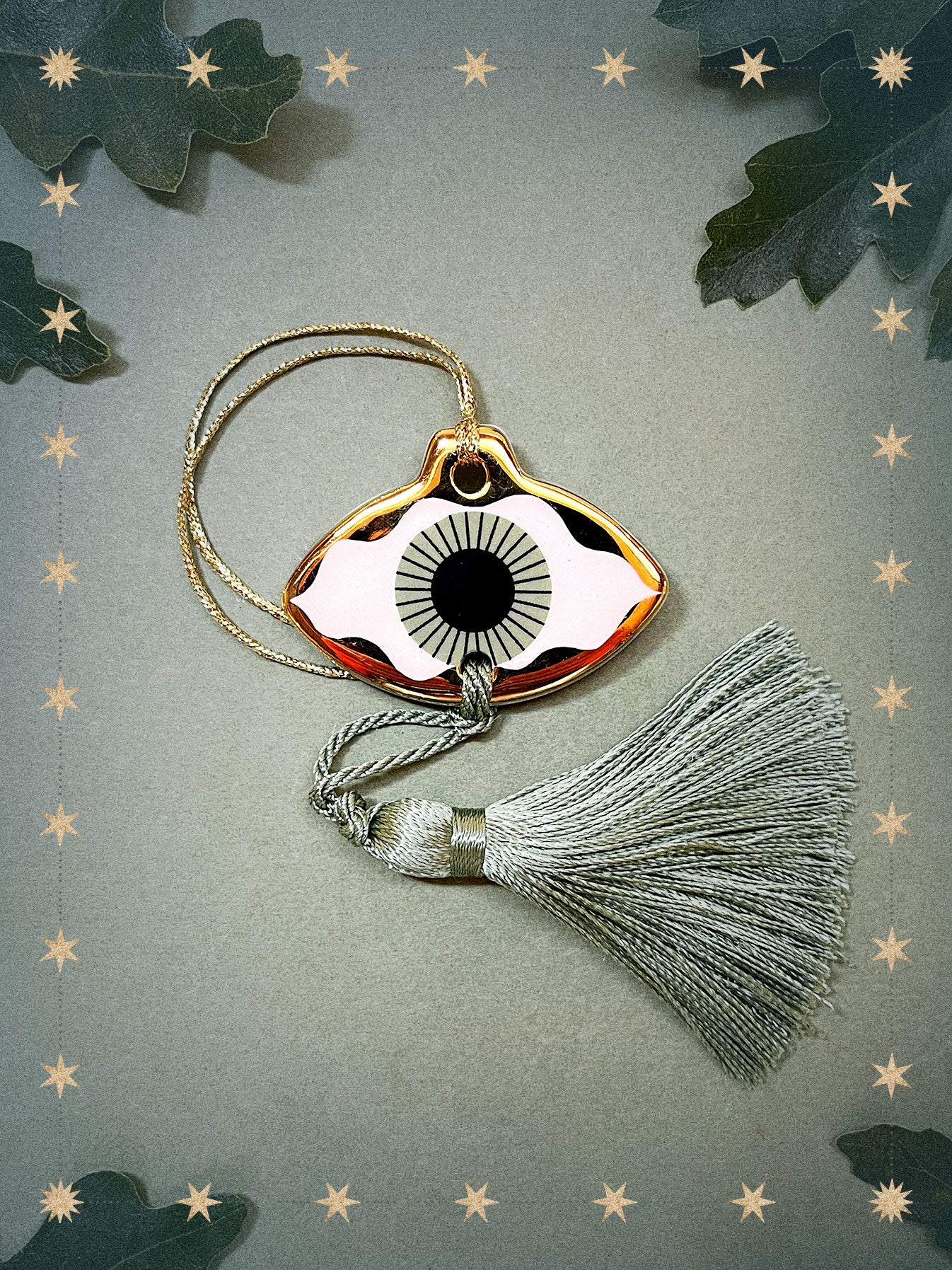 Wide Lovely Eyes in Green