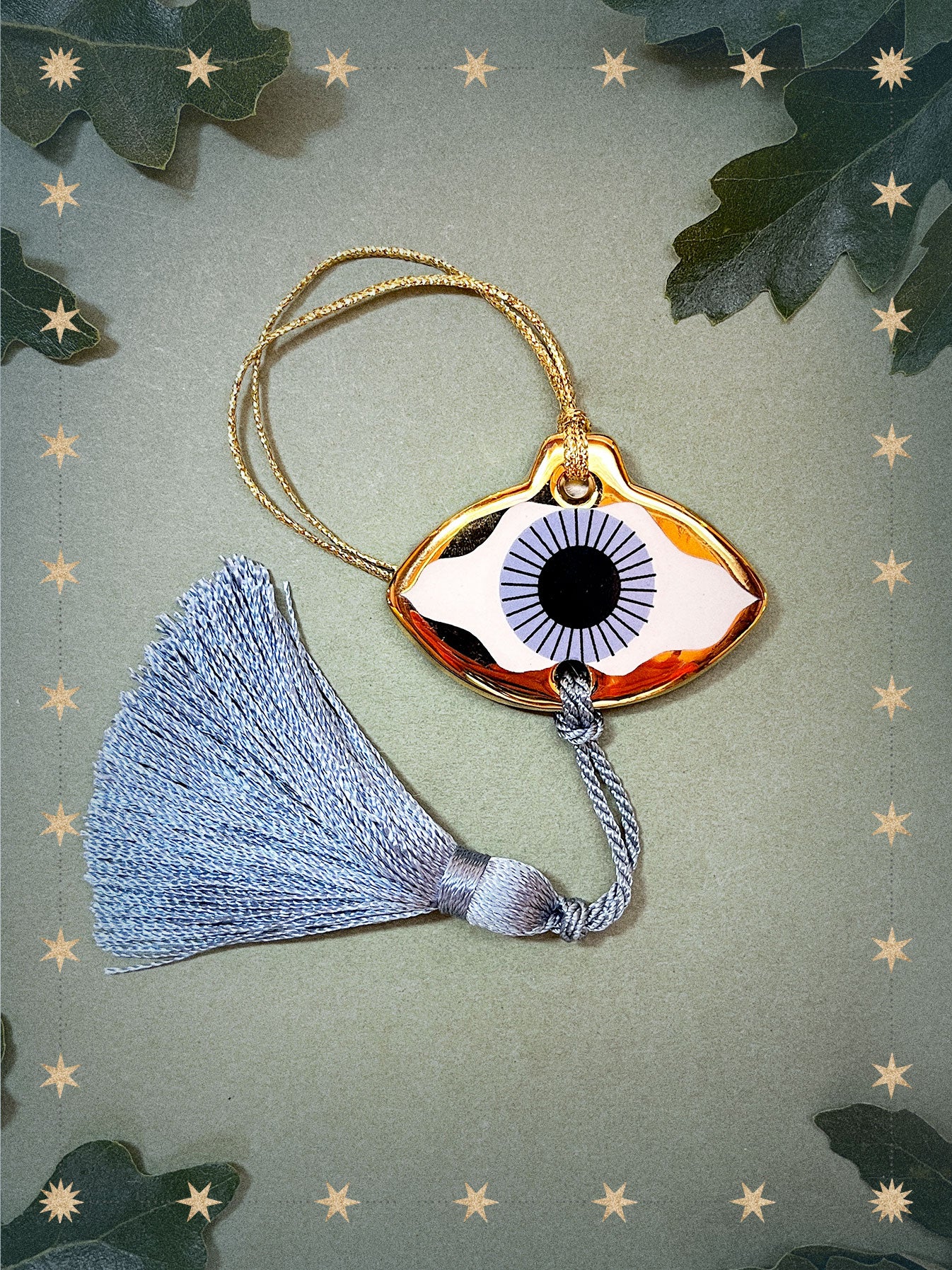 Wide Lovely Eyes in Blue